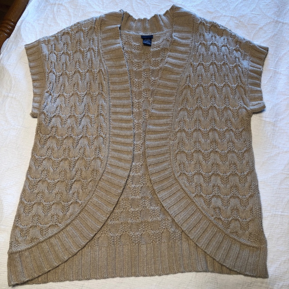 Basic Editions Sweater Vest/Shrug